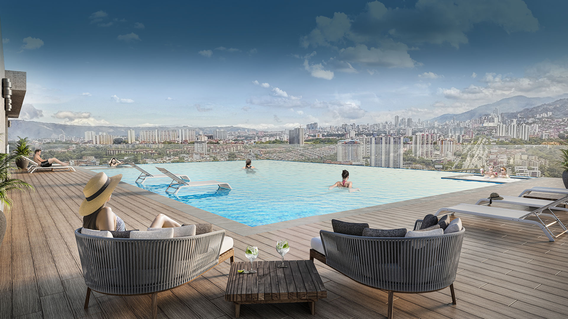 Terra Ecosistema Vertical – Piscina panorámica Terra Ecosistema Vertical - imagen 3